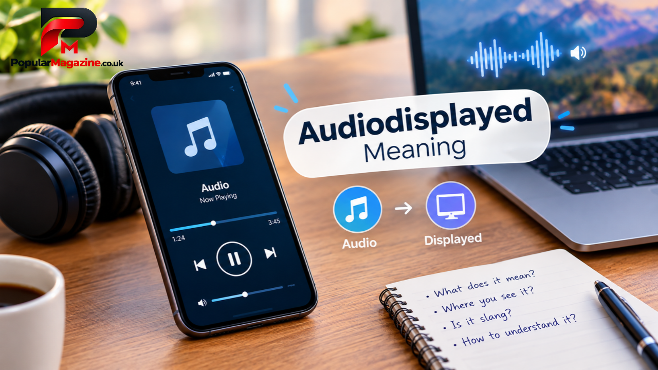 Audiodisplayed Meaning: What It Means and Why You See It