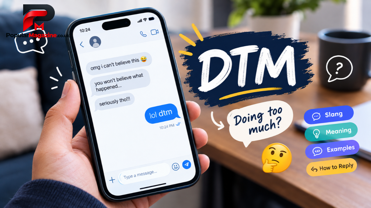 DTM Meaning in Text: A Plain-English Guide to This Popular Slang